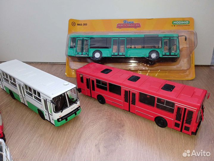 Модели автобусов 1/43 Modimio