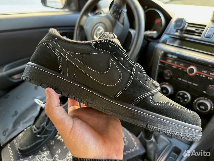 Nike air Jordan 1 low Travis Scott black phantom