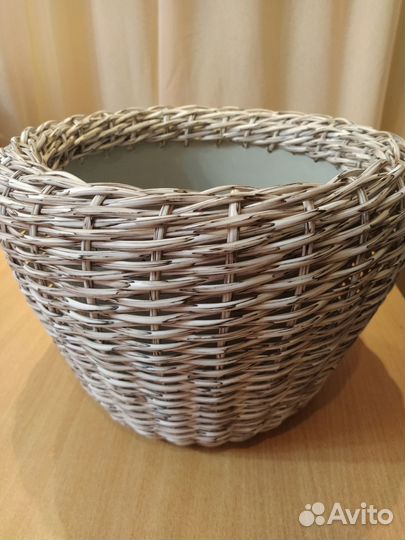 Кашпо из ротанга 12 литров