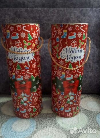 Коробка-цилиндр подарочная