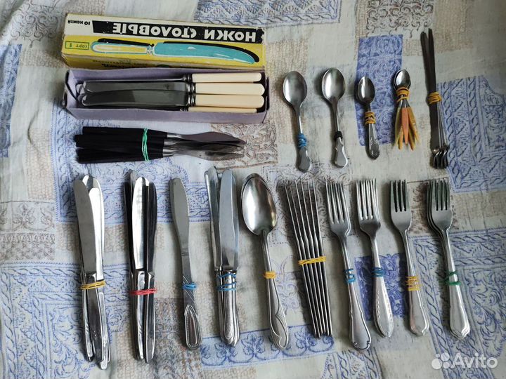 Ножи и вилки СССР