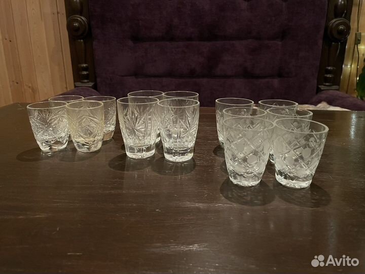 Хрустальные стопки