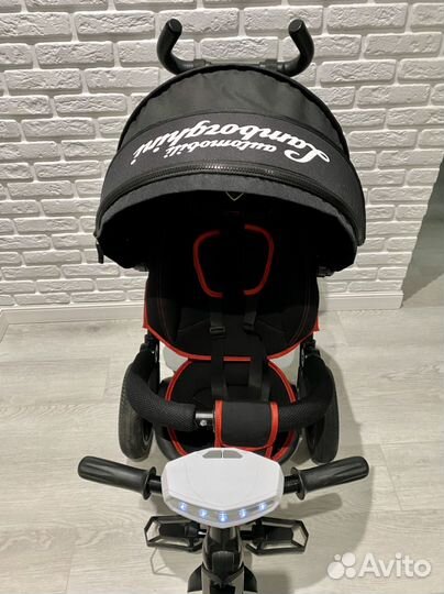 Велосипед трехколесный lamborghini