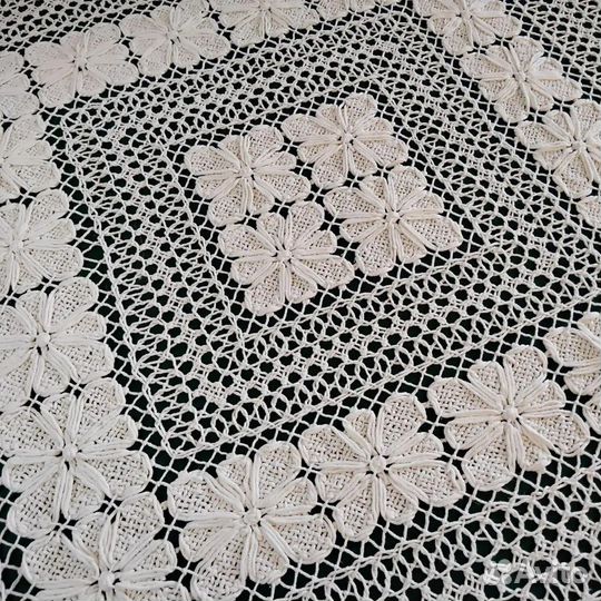 Скатерть вязаная