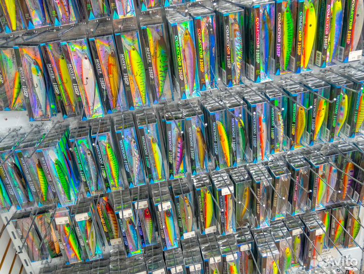 Воблеры TsuYoki. Примерно 500 видов