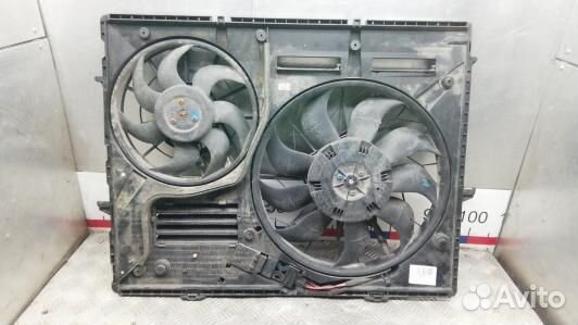 Вентилятор радиатора volkswagen touareg 7L (SBE08K