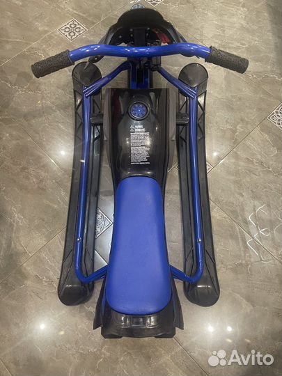 Снегокат Yamaha Apex Snow Bike Titanium синий