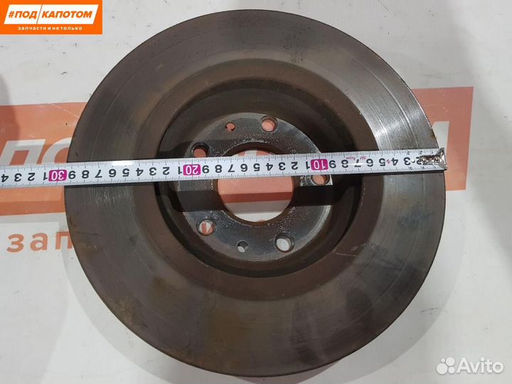 Диск тормозной передний Nissan Qashqai 2 2015