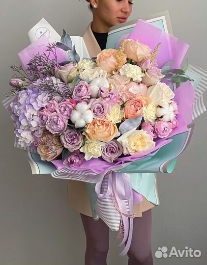 Цветы с доставкой, Розы, Авторские букеты