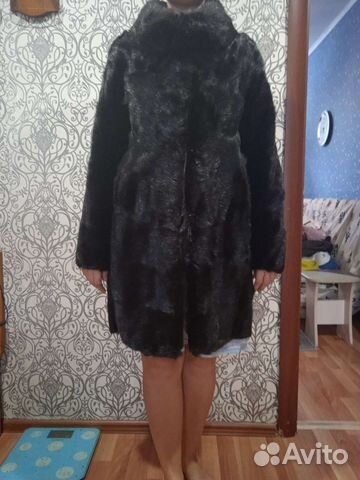 Женская шуба сурок