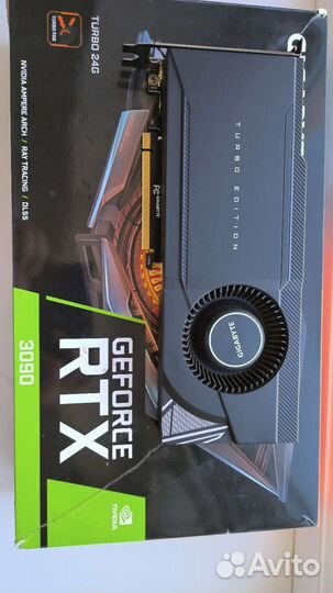 Видеокарта RTX 3090 24Gb