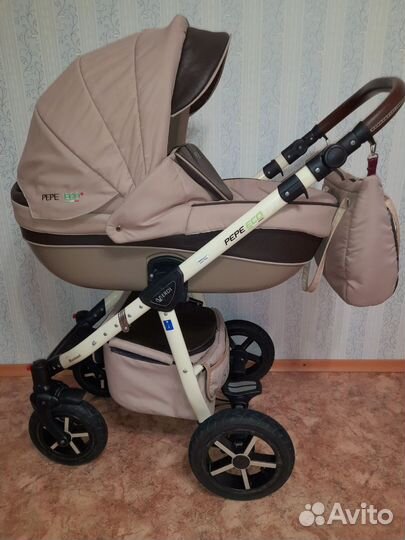 Коляска 3 в 1 Verdi Pepe eco