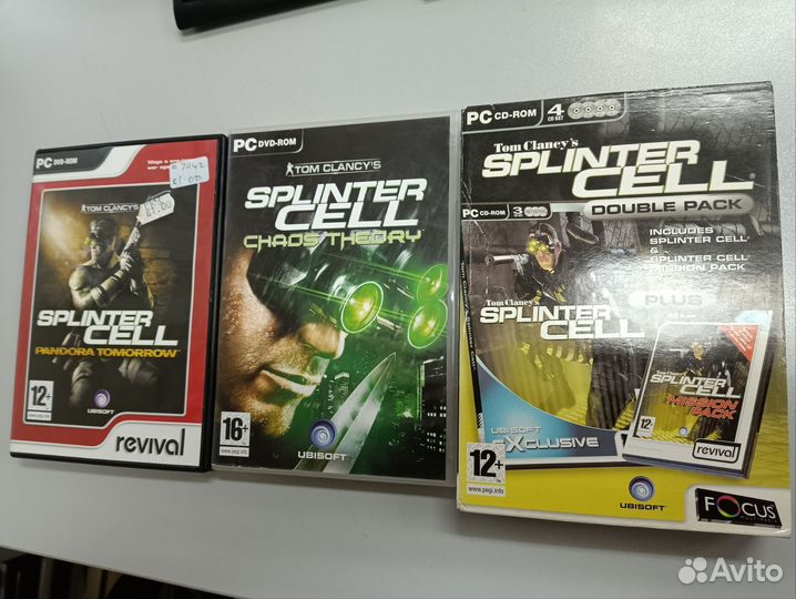 Splinter Cell Трилогия PC Ubisoft