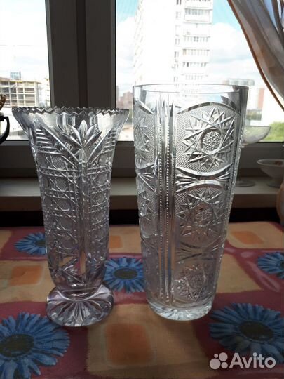 Хрустальные вазы