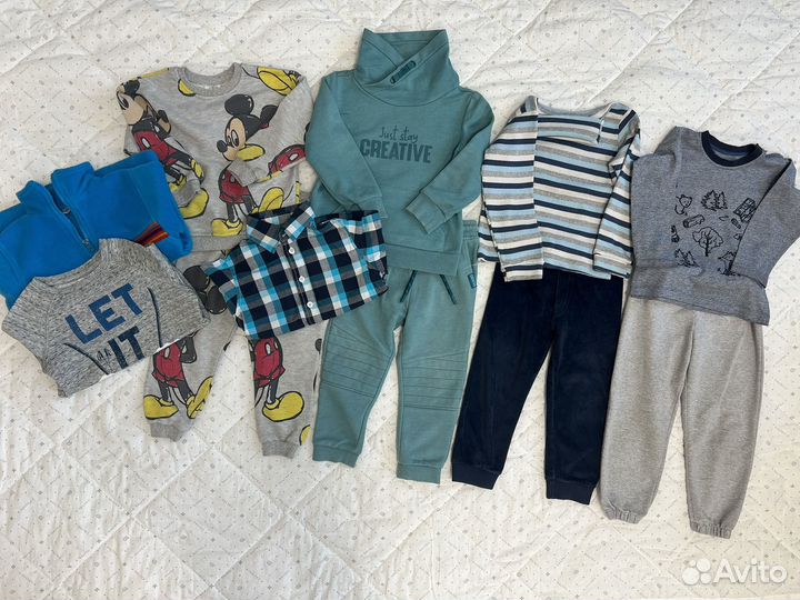 Вещи пакетом для мальчика 98