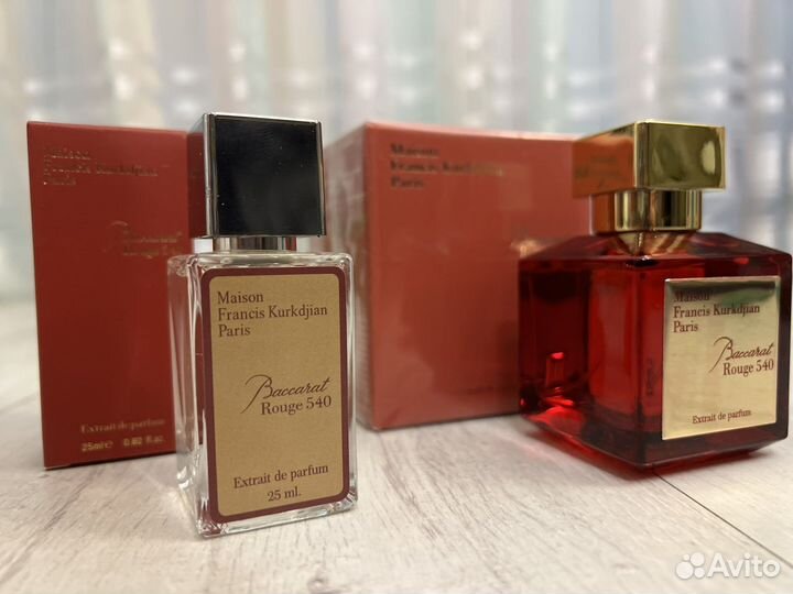 Духи унисекс Baccarat Rouge 540 красные