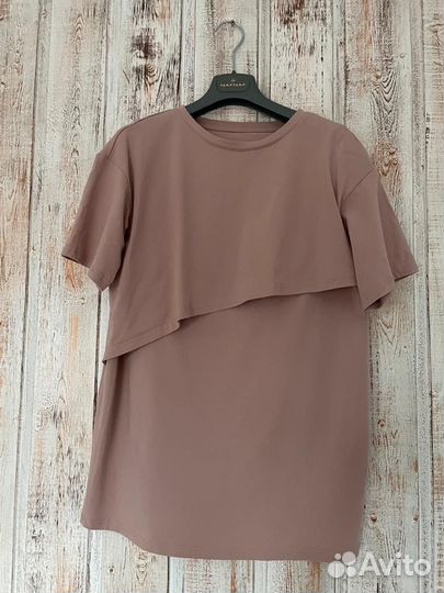 Футболка для кормящих 46
