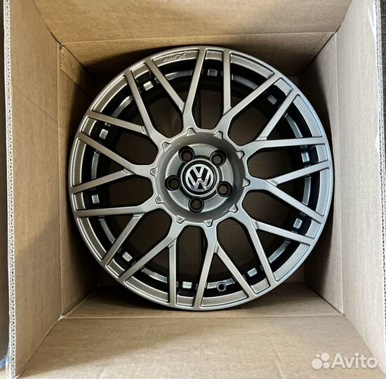 Новые диски R17 на Volkswagen Polo Skoda Rapid