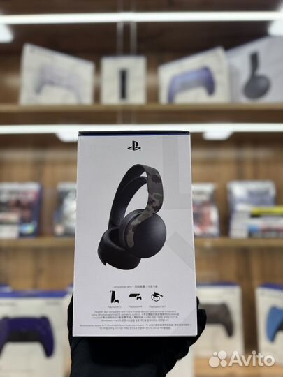 Наушники Sony Pulse 3D Camo (Для PS5. Новые)