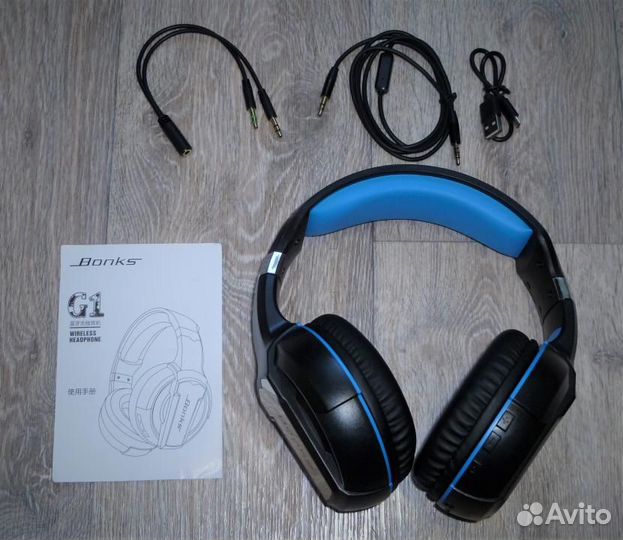 Универсальные bluetooth наушники Bonks G1(Новые)
