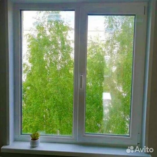 Пластиковое окно с установкой