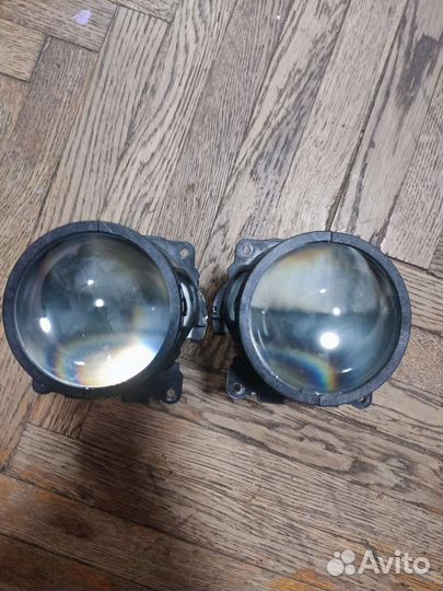Линзы в фары renault megane 2