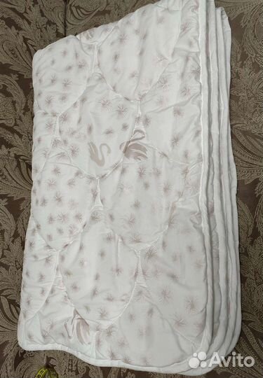 Детское одеяло 100*135(искусственный лебяжий пух)