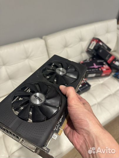 Видеокарты Rx 580 8 gb