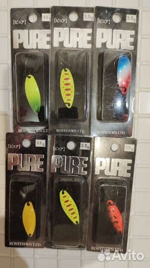 Форелевые блесна и блесна на голавля Smith Pure