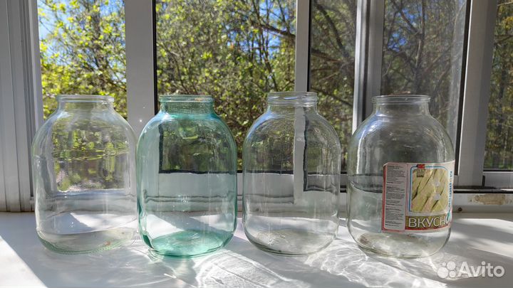 Банки стеклянные