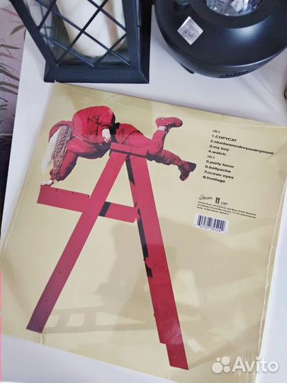 Желто-красный винил Billie Eilish - don't smile AT