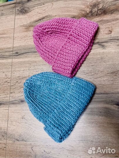 Шапка бини ручная работа