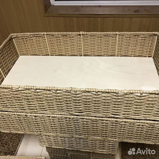 Корзина плетеная