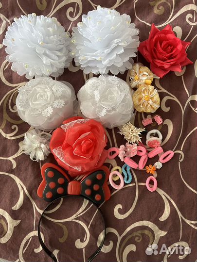 Резинки и заколки для волос