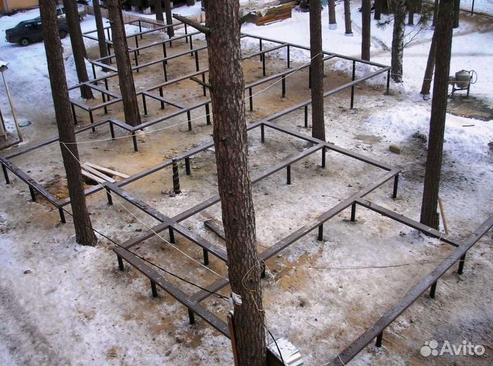 Винтовые сваи под ключ Фундамент на винтовых сваях