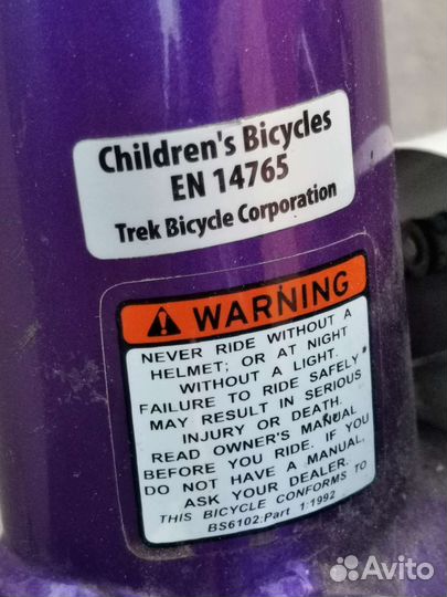 Детский велосипед Trek Mystic бу 16