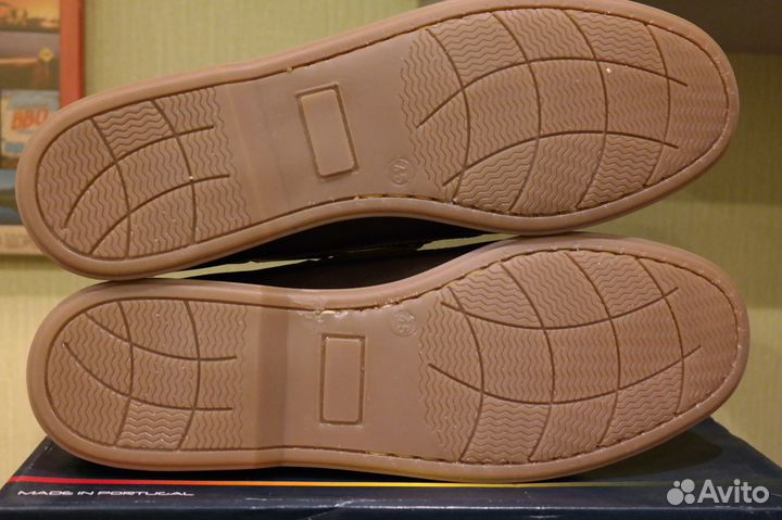 Новые топсайдеры Way brown 42,5 - 44rus Португалия