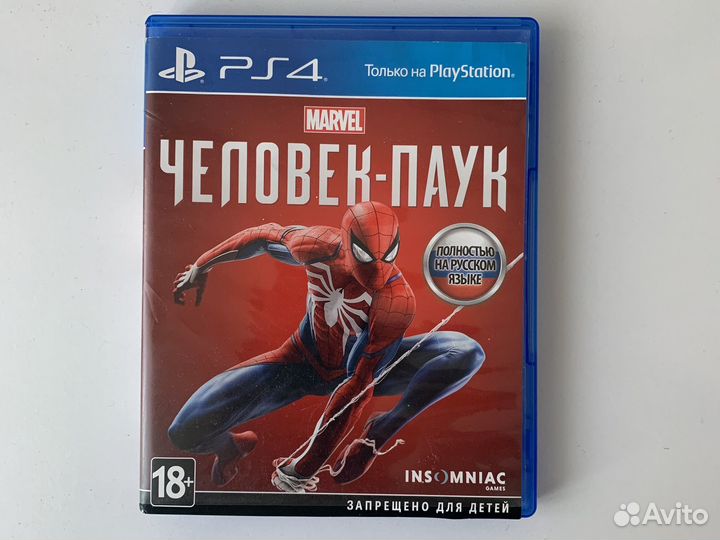 Человек паук ps4