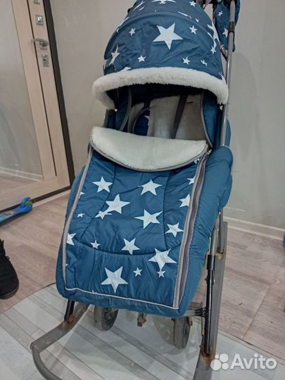 Коляска санки