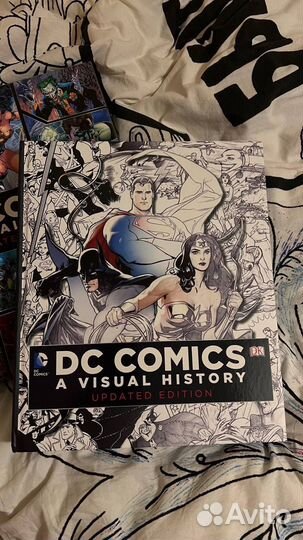 DC comics visual history updated edition оригинал