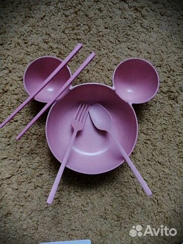 Тарелка эко - пластик (наборчик)