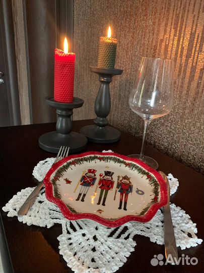 Салфетки сервировочные Снежинка