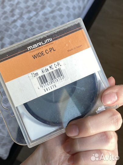 Фильтр для обьектива marumi wide mc c-pl 72mm