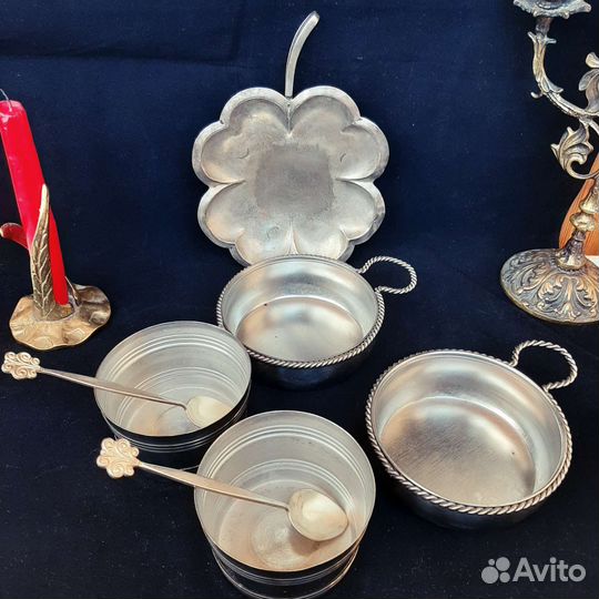 Набор мельхиор Кольчугино СССР