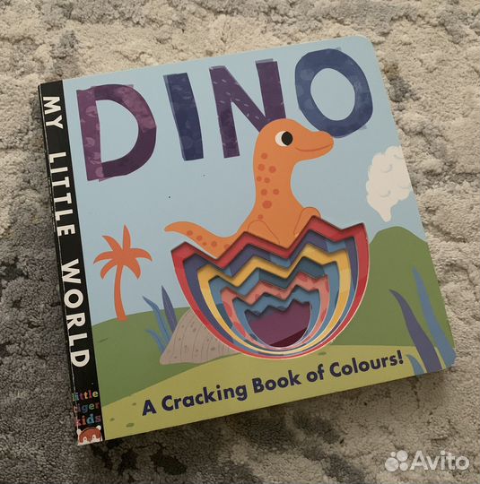 Dino: A Cracking Book of Colours (My Little World)