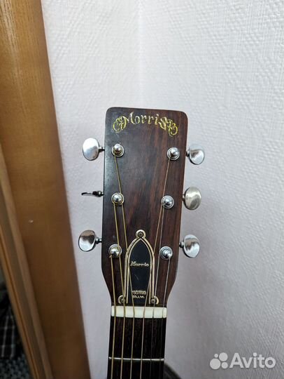 Акустическая японская гитара Morris f-20