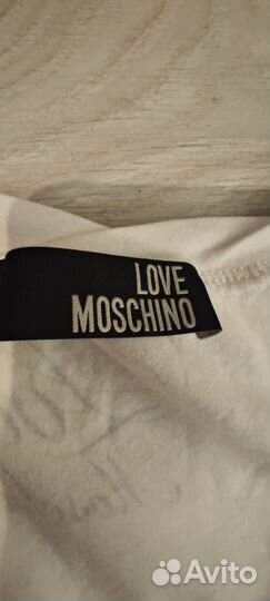 Лонгслив love moschino 44-46 оригинал