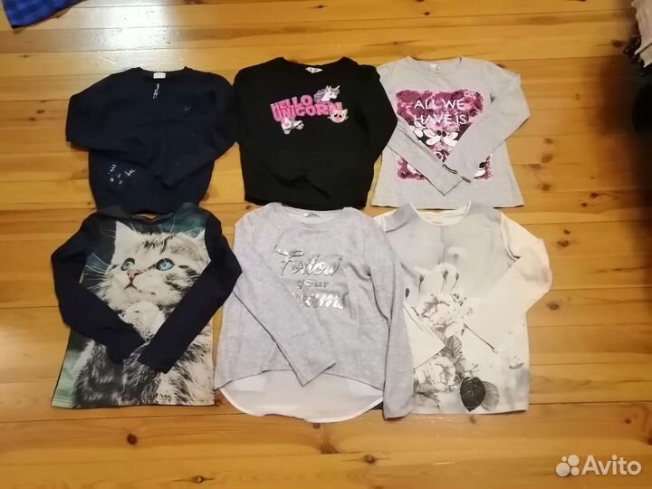 Джинсы, джоггеры, шорты, футболки, майка, 140-146