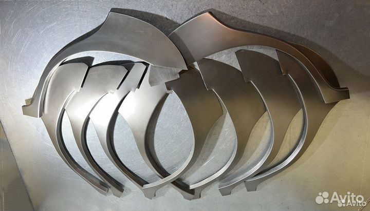 Chevrolet Lacetti седан пороги и арки Среднеуральс