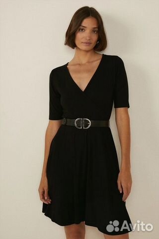 Черное платье Oasis размер М